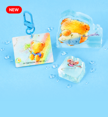 레드프린팅ㅣ렌티큘러 아크릴 키링 & 코롯토