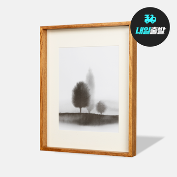 애쉬 원목액자(브라운)