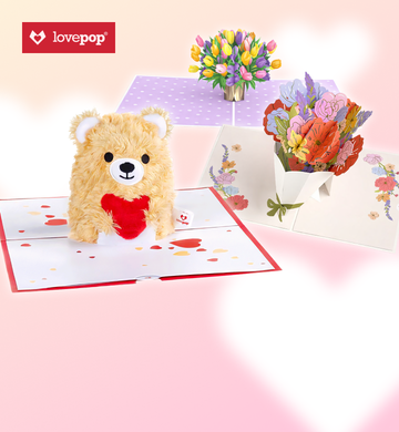 레드프린팅 앤 프레스 | 러브팝 팝업카드